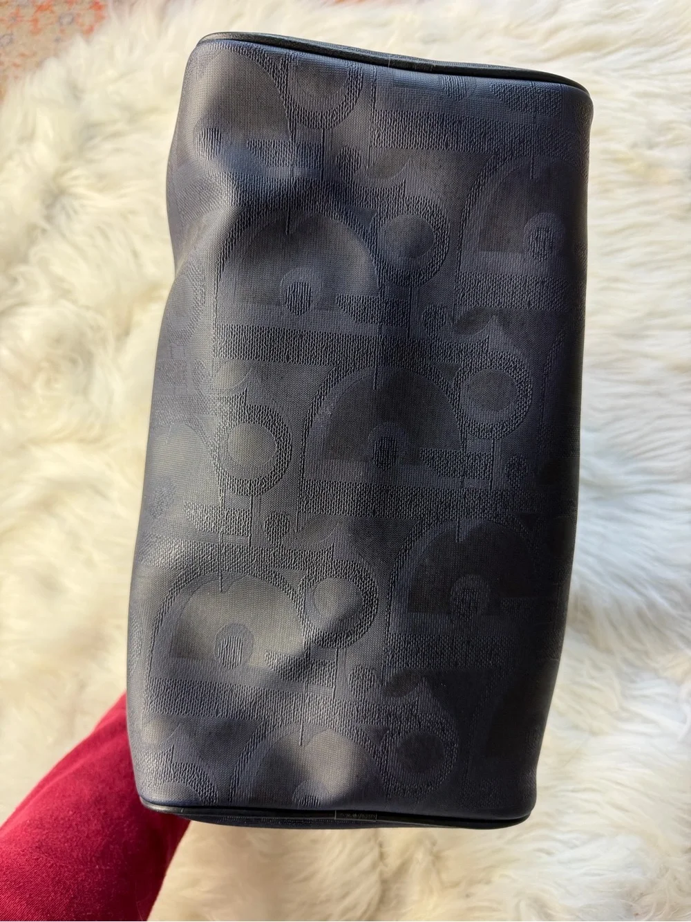Vintage Christian Dior Trotter Boston Bag Tote